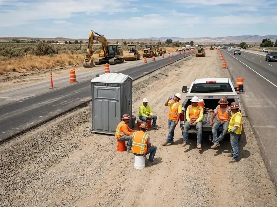 highway-road-construction-crew-007 — frequently asked questions, Porta Potty and Restroom Rentals in Charleston, WV